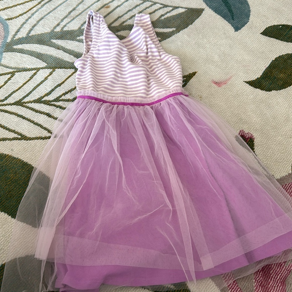 Mini Boden purple dress